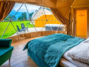 Luxusní kupole u Zakopaného s vířivkou i snídaní