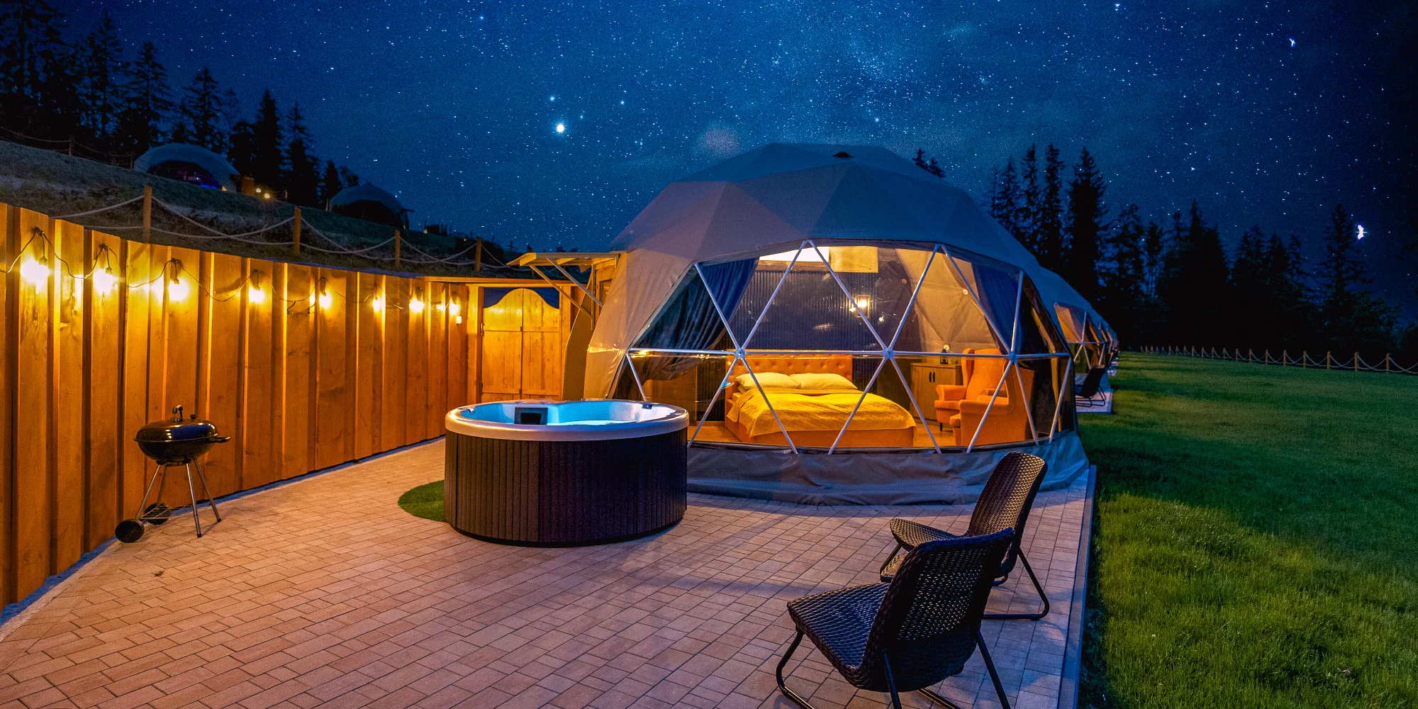 Luxusní kupole u Zakopaného s vířivkou i snídaní - Obrázek 3