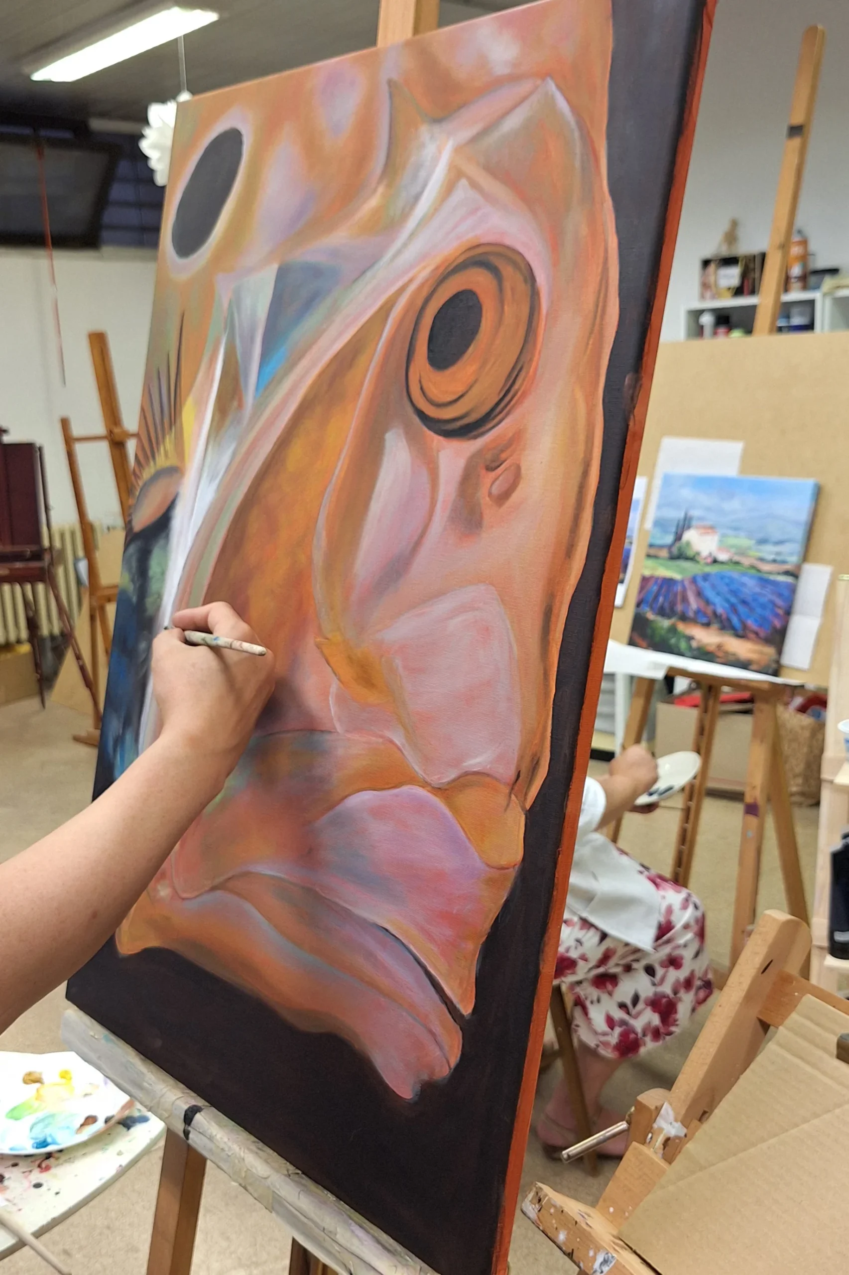 3hodinová lekce malování akrylovými barvami - Obrázek 8