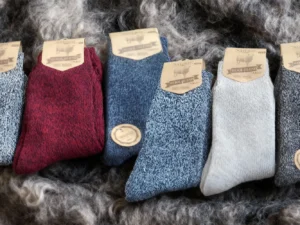 Aby nohy nezábly: teplé ponožky z ovčí vlny
