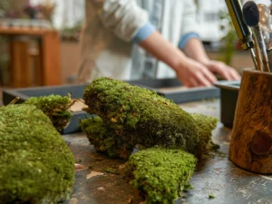Výroba mechového obrazu: vlastní kousek zelené oázy