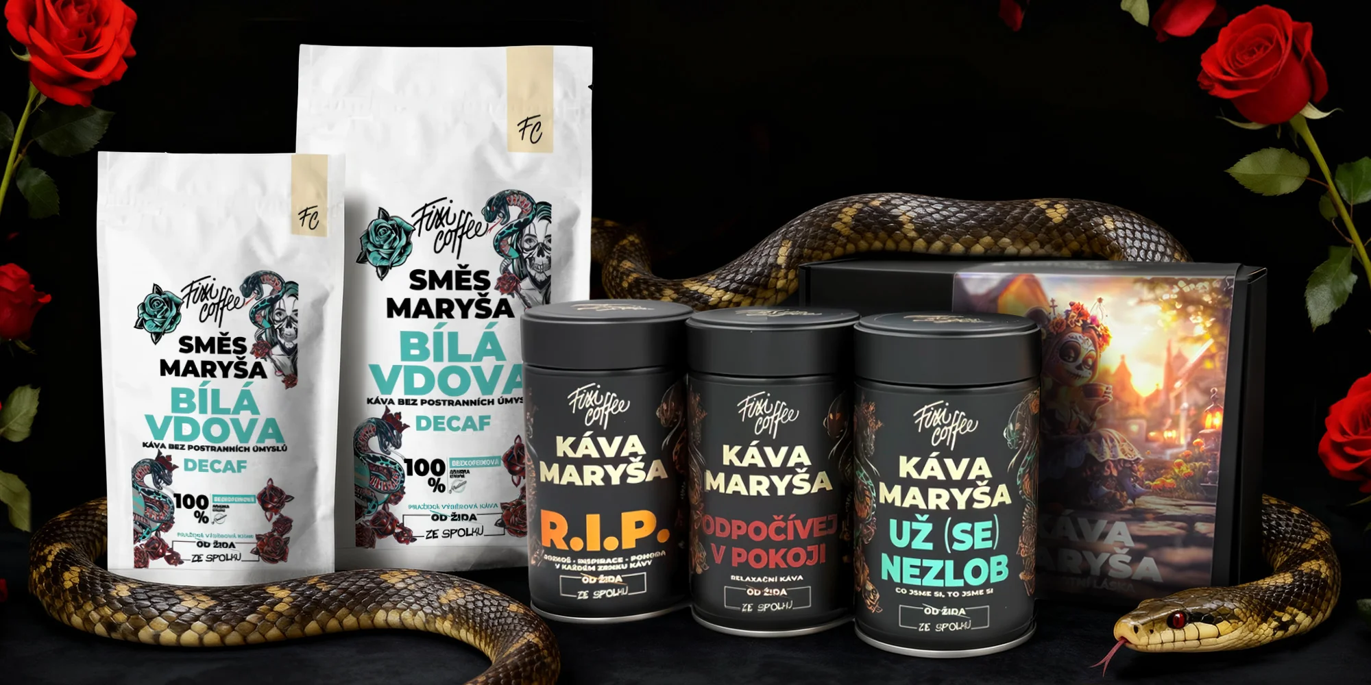 Výběrové kávy: s kofeinem či bez, mleté i zrnkové