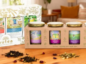 Bylinné a ovocné sypané čaje v dárkovém balení
