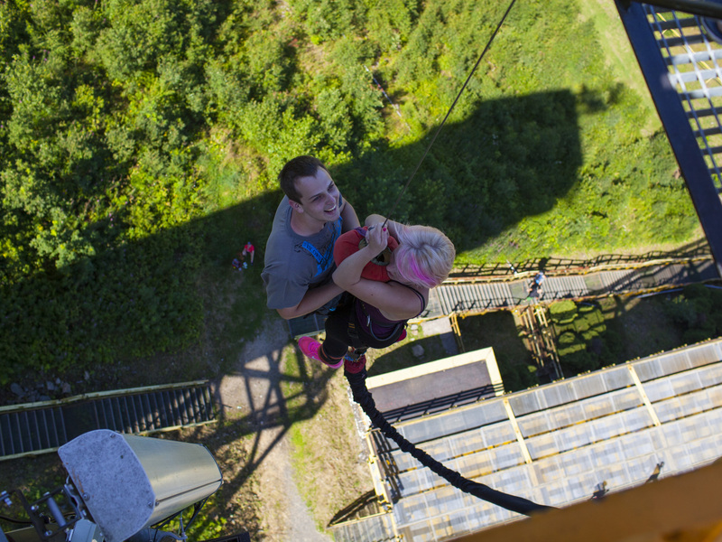 Bungee jumping z televizní věže - Obrázek 5
