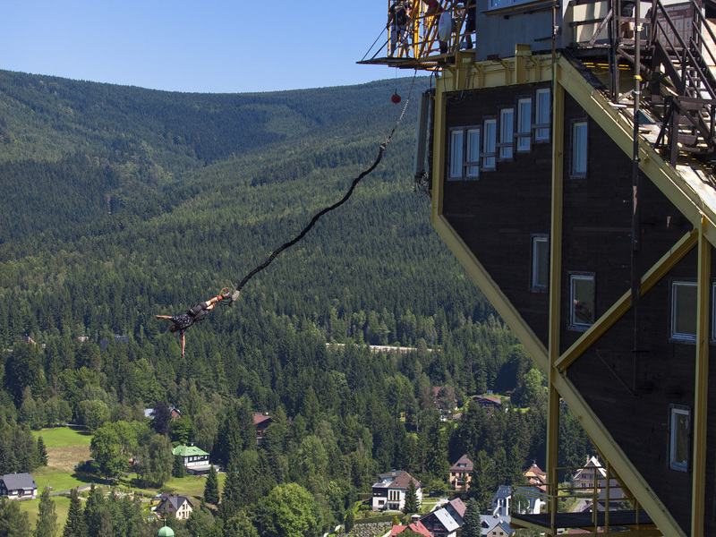 Bungee jumping z televizní věže - Obrázek 4