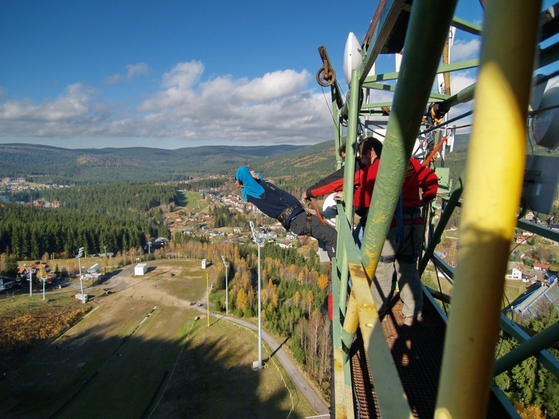 Bungee jumping z televizní věže - Obrázek 3