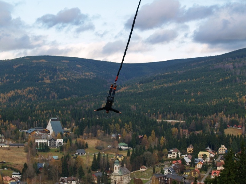 Bungee jumping z televizní věže - Obrázek 2