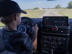 Řízení offroadového vozidla 4×4 pro děti