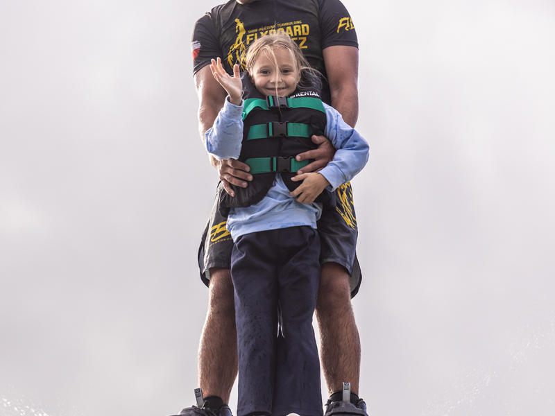 Tandemová lekce flyboardingu - Obrázek 2