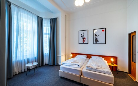 Mariánské Lázně nedaleko centra v historickém B&B Villa Hotelu *** se snídaněmi + zkrášlovací služby v salonu - Obrázek 5