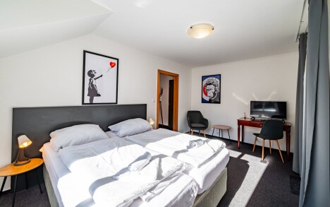 Mariánské Lázně nedaleko centra v historickém B&B Villa Hotelu *** se snídaněmi + zkrášlovací služby v salonu - Obrázek 3