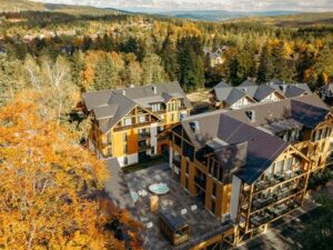 Szklarska Poręba luxusně v apartmánu se saunou: Rezydencja Aqua se snídaní a wellness + herny pro malé i velké