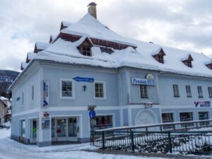 Rakouské Alpy: Pobyt u ski areálu Hochkar v českém Penzionu Sun se snídaněmi formou bufetu + káva a čaj