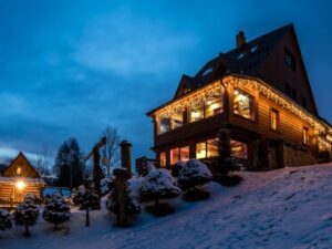 Ždiar a tatranské skiareály ve stylovém Penzionu Michal se snídaní formou bufetu a možností wellness + vyžití