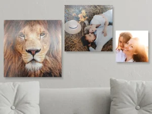 Samolepicí fotoobrazy na hliníkové desce: 3 rozměry