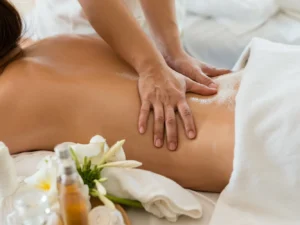 Thajská masáž v centru Prahy a rybky Garra Rufa