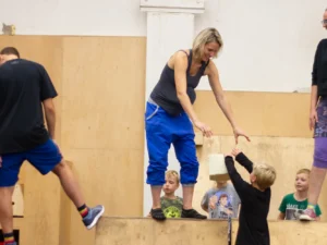 Parkour pro rodiče s dětmi: 2 hodiny tréninku