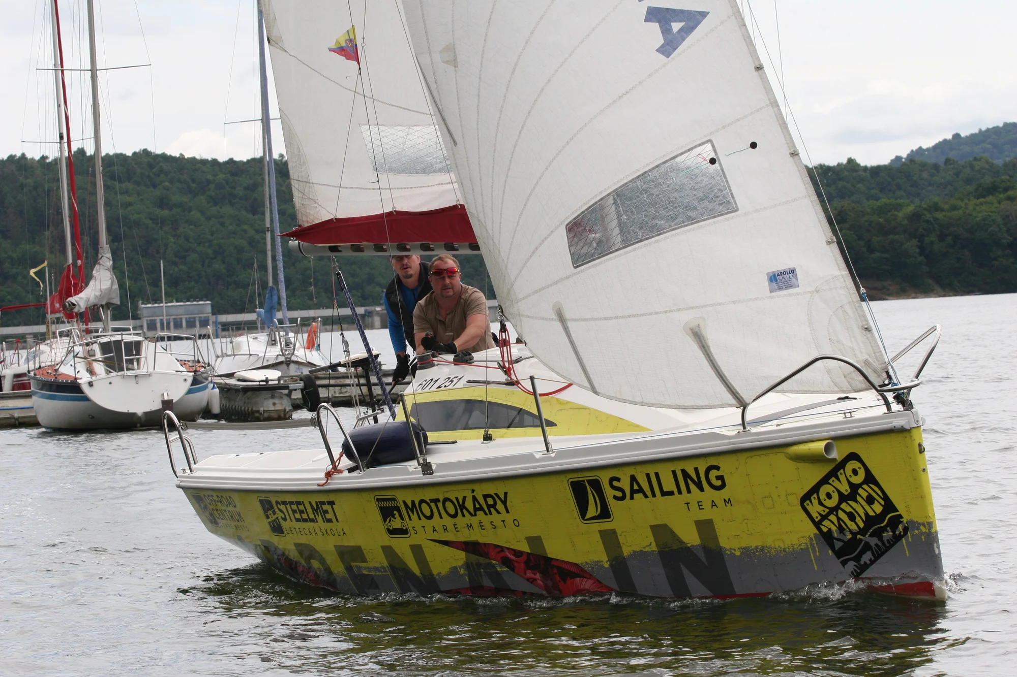 Dvě hodiny na plachetnici okolo Vranovské přehrady - Obrázek 5