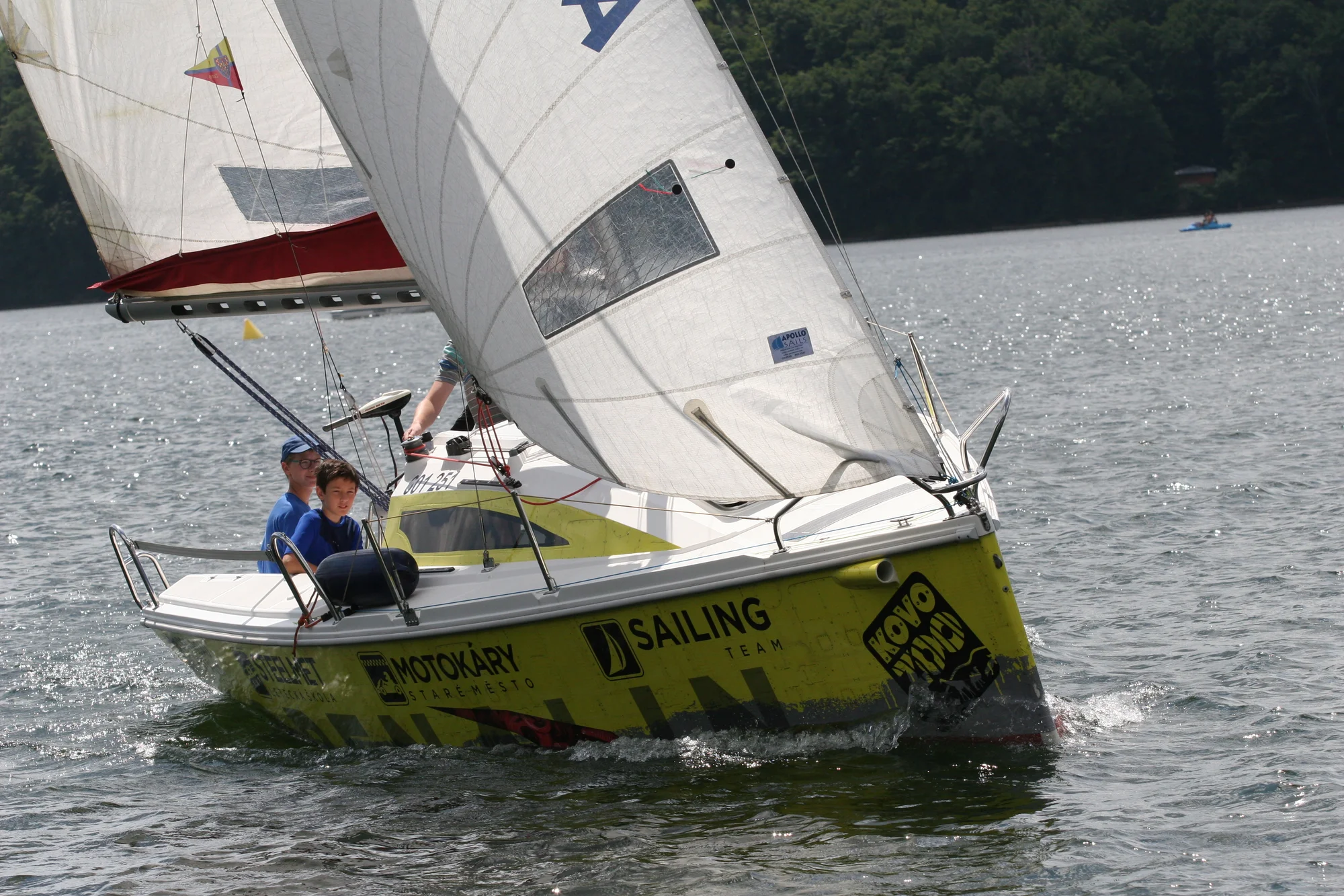 Dvě hodiny na plachetnici okolo Vranovské přehrady - Obrázek 10