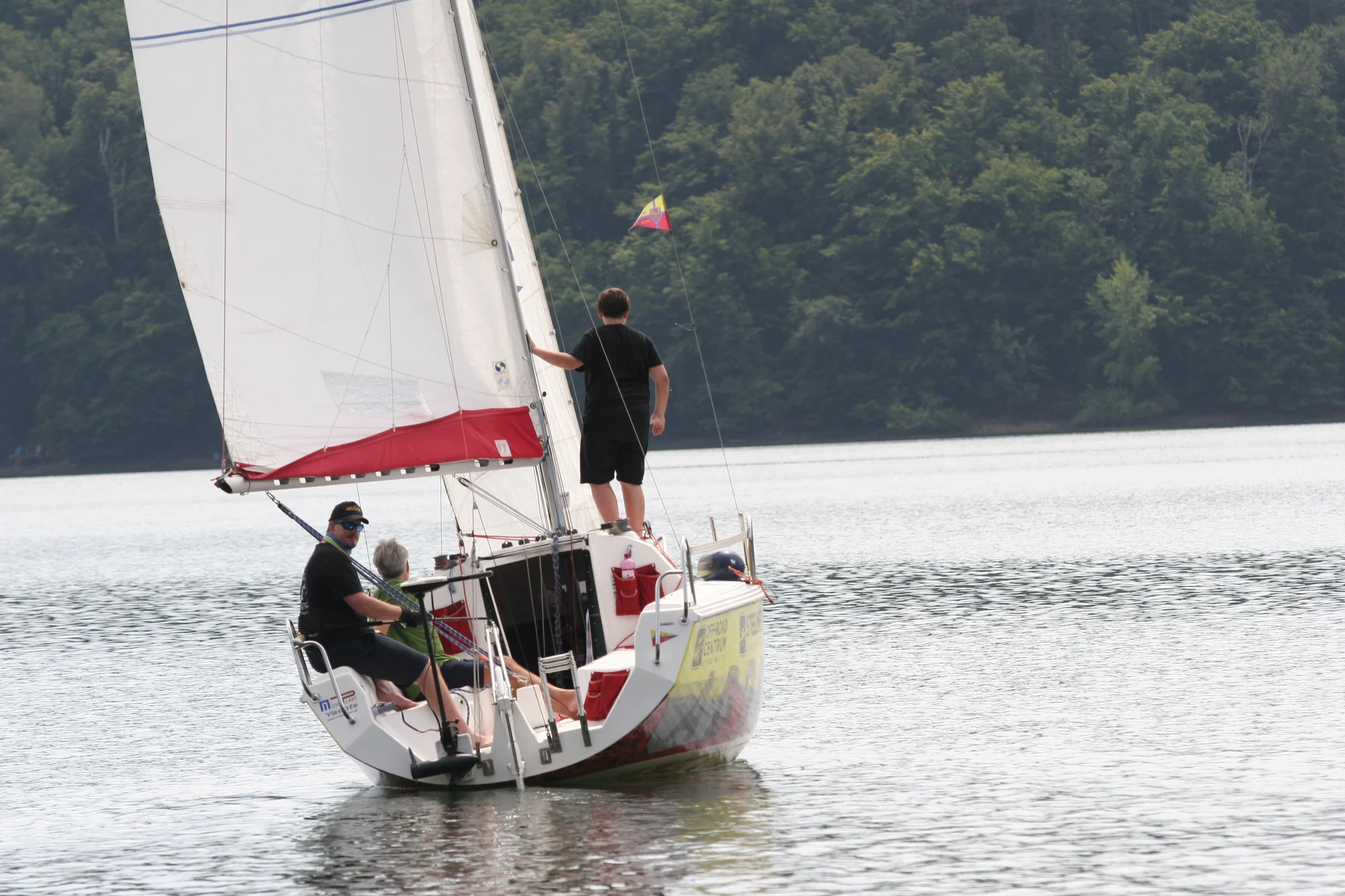 Dvě hodiny na plachetnici okolo Vranovské přehrady - Obrázek 11