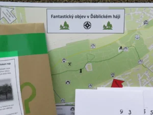 Venkovní únikovka Fantastický objev v Ďáblickém háji
