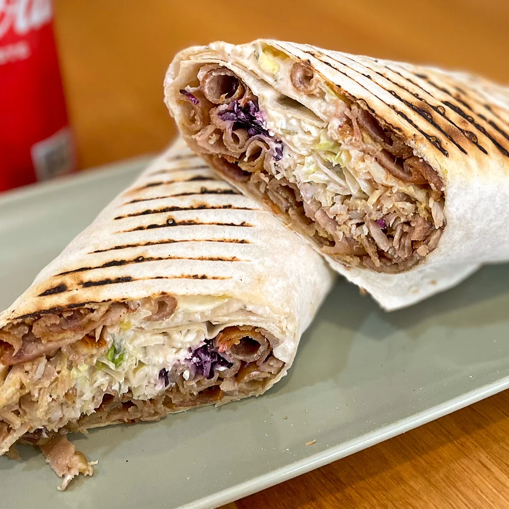 Kebab v tortile a nealko nápoj v centru Prahy - Obrázek 2