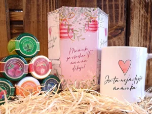 6 pečených čajů s dárkovým hrnkem či plecháčkem