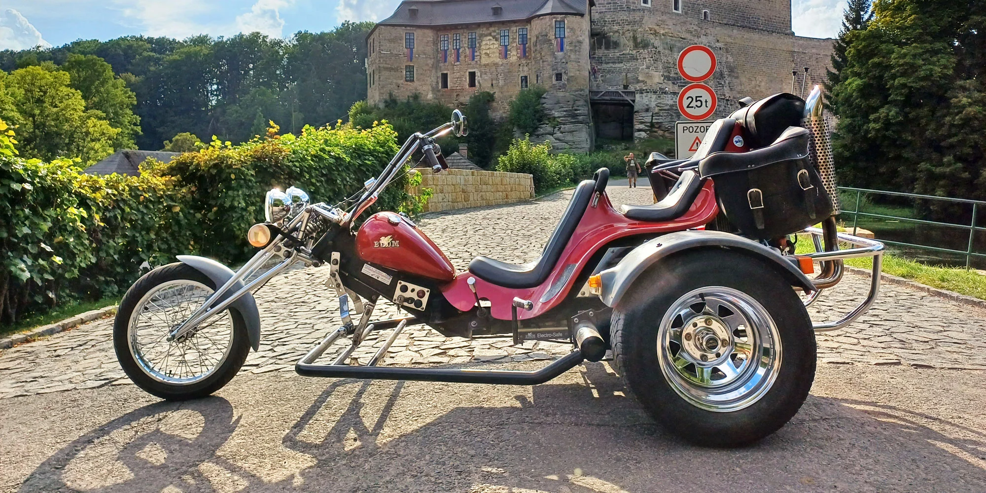 Zapůjčení motorové tříkolky na 1 nebo 3 dny - Obrázek 3