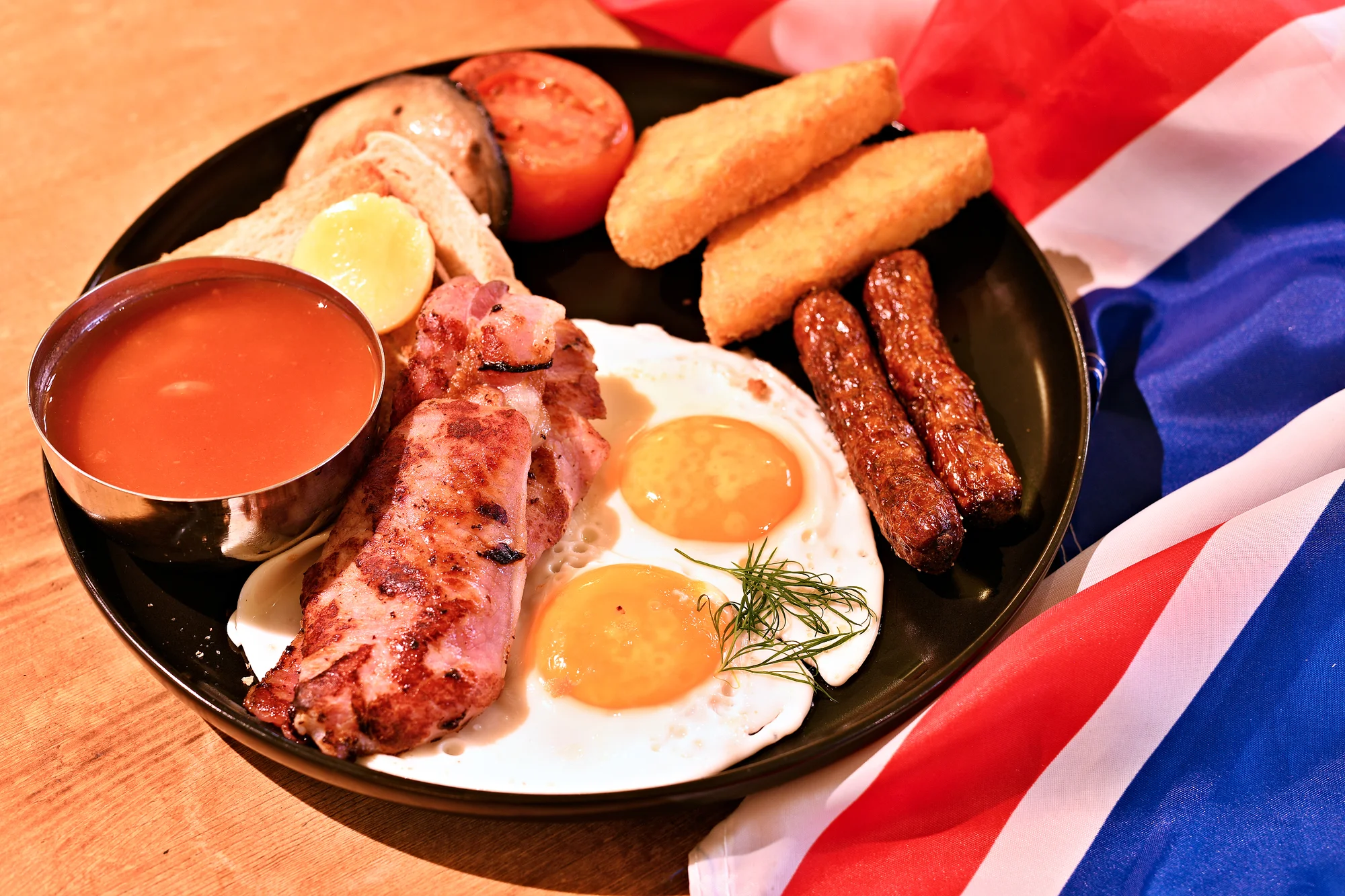 Britská snídaně s kávou nebo čajem pro 1-2 osoby - Obrázek 7