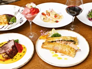 3chodové menu pro 2 na Smíchově: kachna i vinné párování