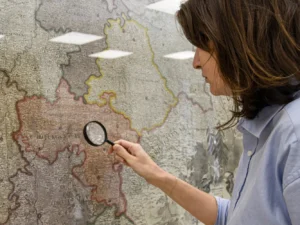 Vstup do Muzea map nebo letecký simulátor