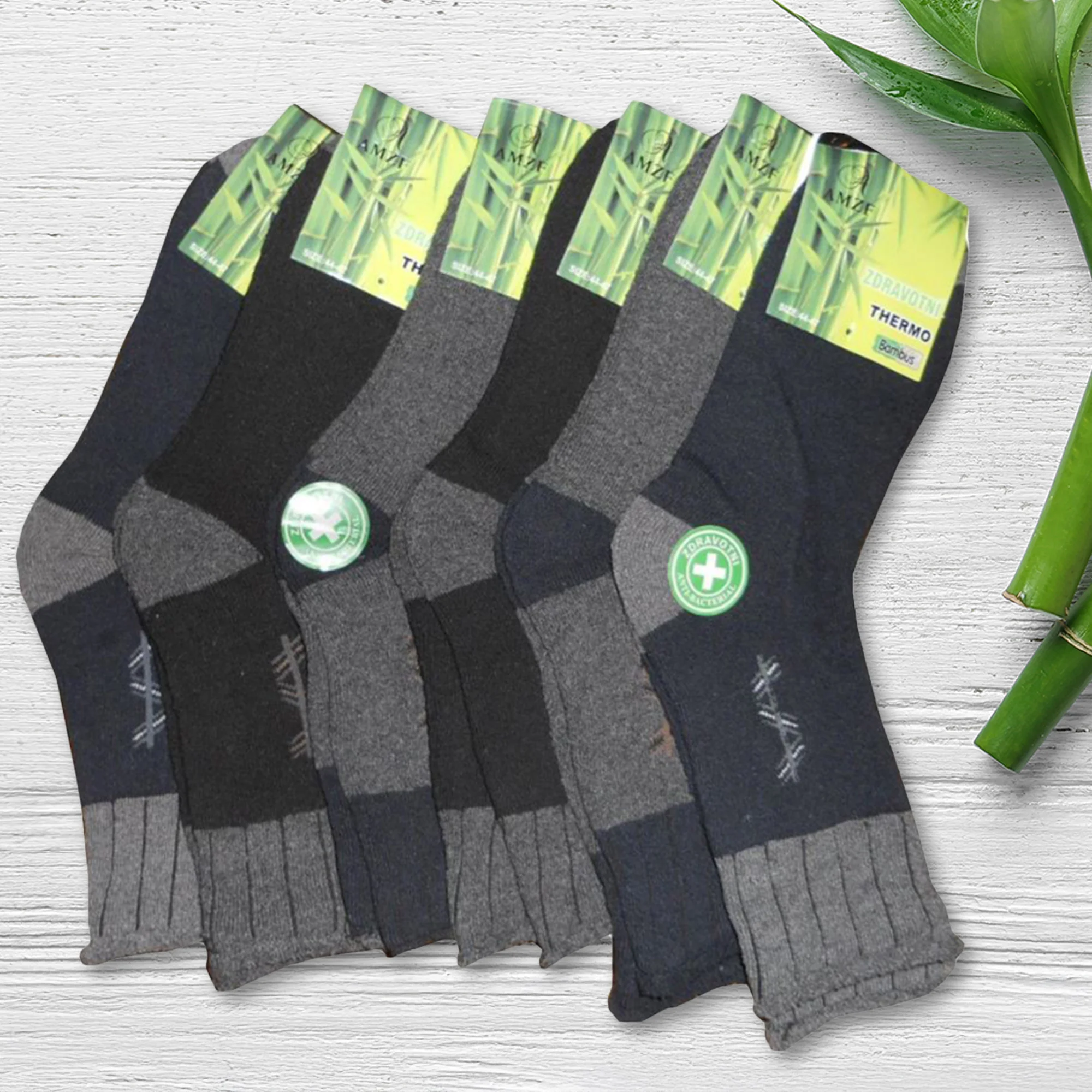 6 párů pánských termo ponožek - Obrázek 2