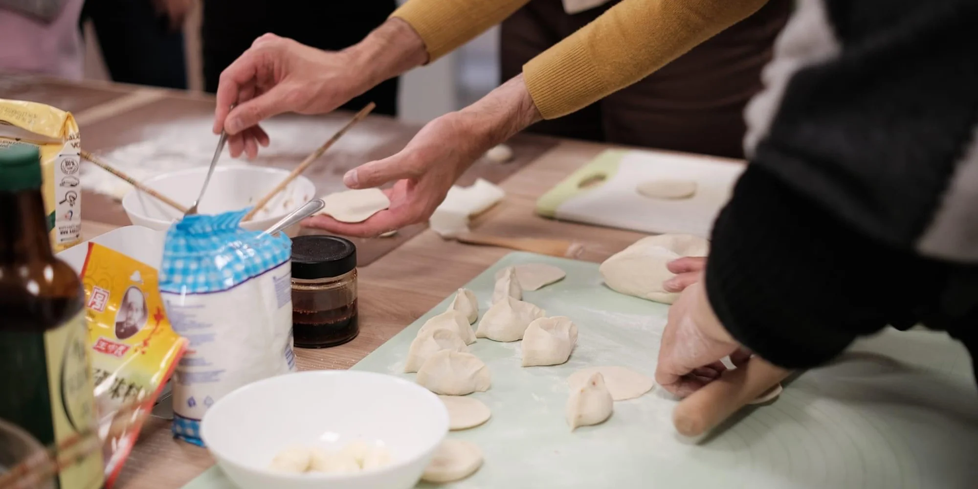 Workshop přípravy čínských knedlíčků s čínskými lektory - Obrázek 5