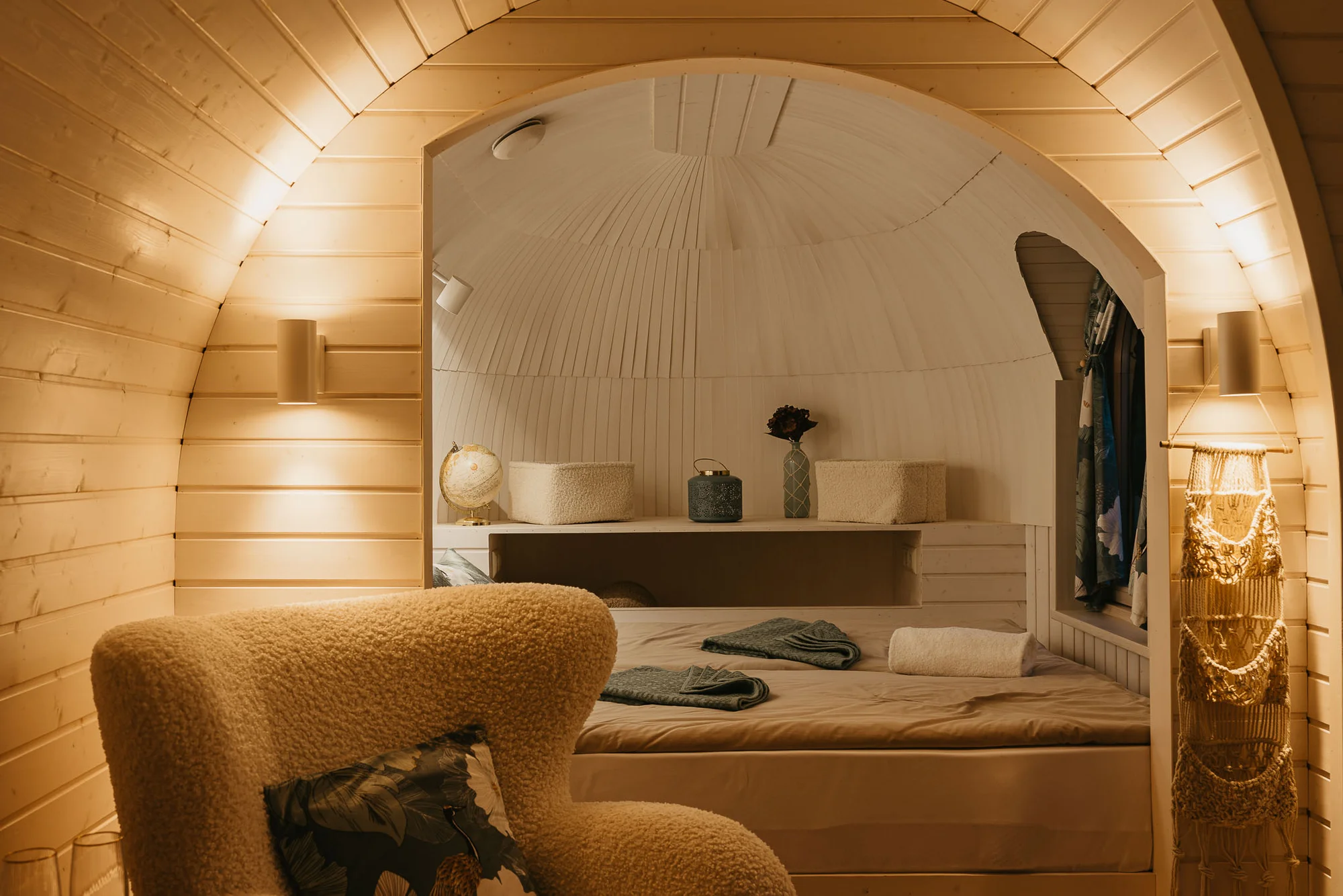 Designové iglú u Plumlovské přehrady s wellness - Obrázek 9