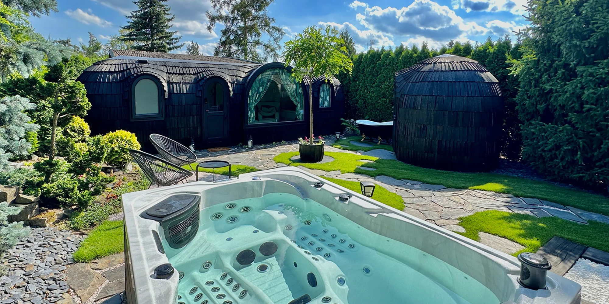 Designové iglú u Plumlovské přehrady s wellness - Obrázek 4