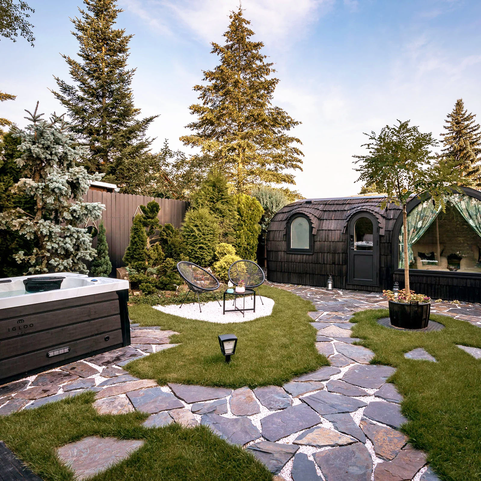 Designové iglú u Plumlovské přehrady s wellness - Obrázek 2