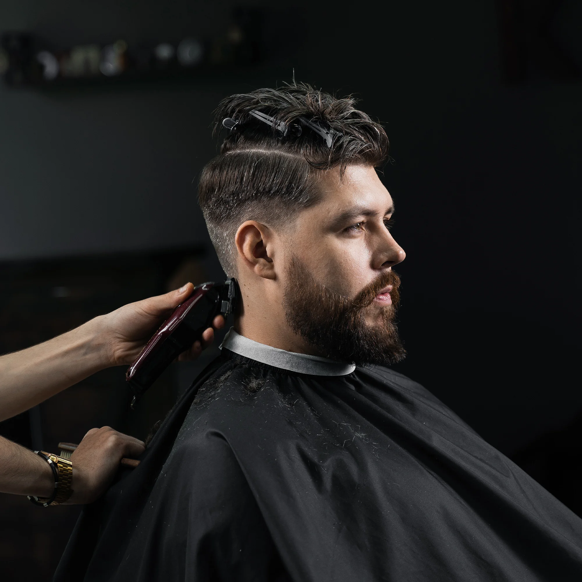 Střih pro chlapce i nový účes vč. vousů pro pány - Obrázek 2