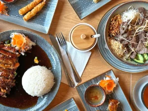 Tříchodové asijské menu v nové restauraci pro 2 osoby