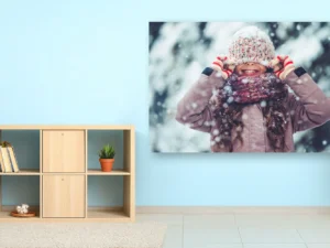 Fotoobraz: malířské plátno na dřevěném rámu