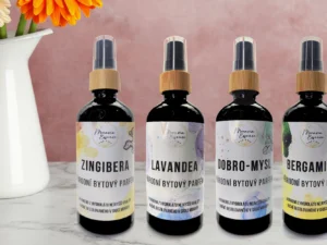 Přírodní bytové parfémy: 1x 100 ml nebo sada 4 vůní