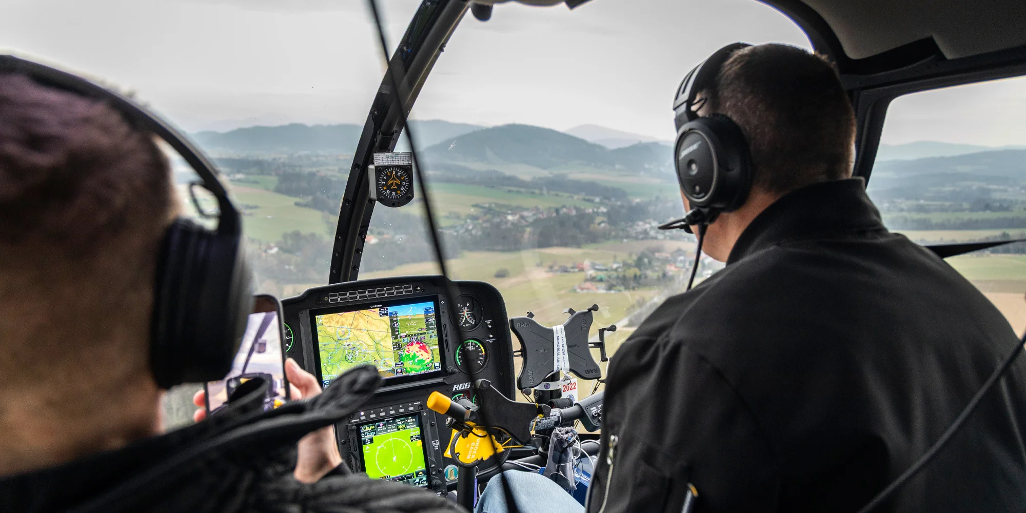 Seznamovací let ve vrtulníku R66 pro 1 nebo 3 osoby - Obrázek 3