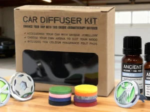 Elegantní difuzéry do auta i 100% esenciální oleje