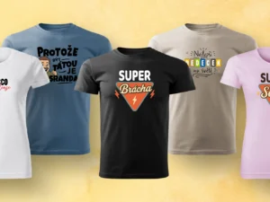 Tričko s motivem, které si upravíte podle sebe