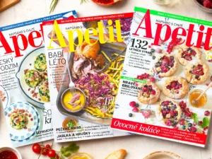Recepty a gastro zajímavosti: časopis Apetit na 6 měsíců