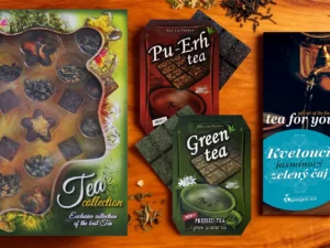 Porcované, sypané i kvetoucí čaje v dárkovém balení