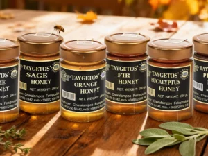 Domácí řecký med: pomeranč, tymián i šalvěj