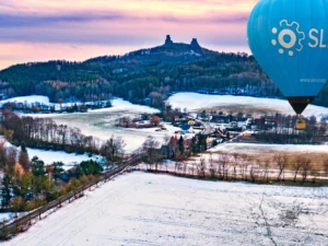 Romantický let balónem v Čechách i na Moravě