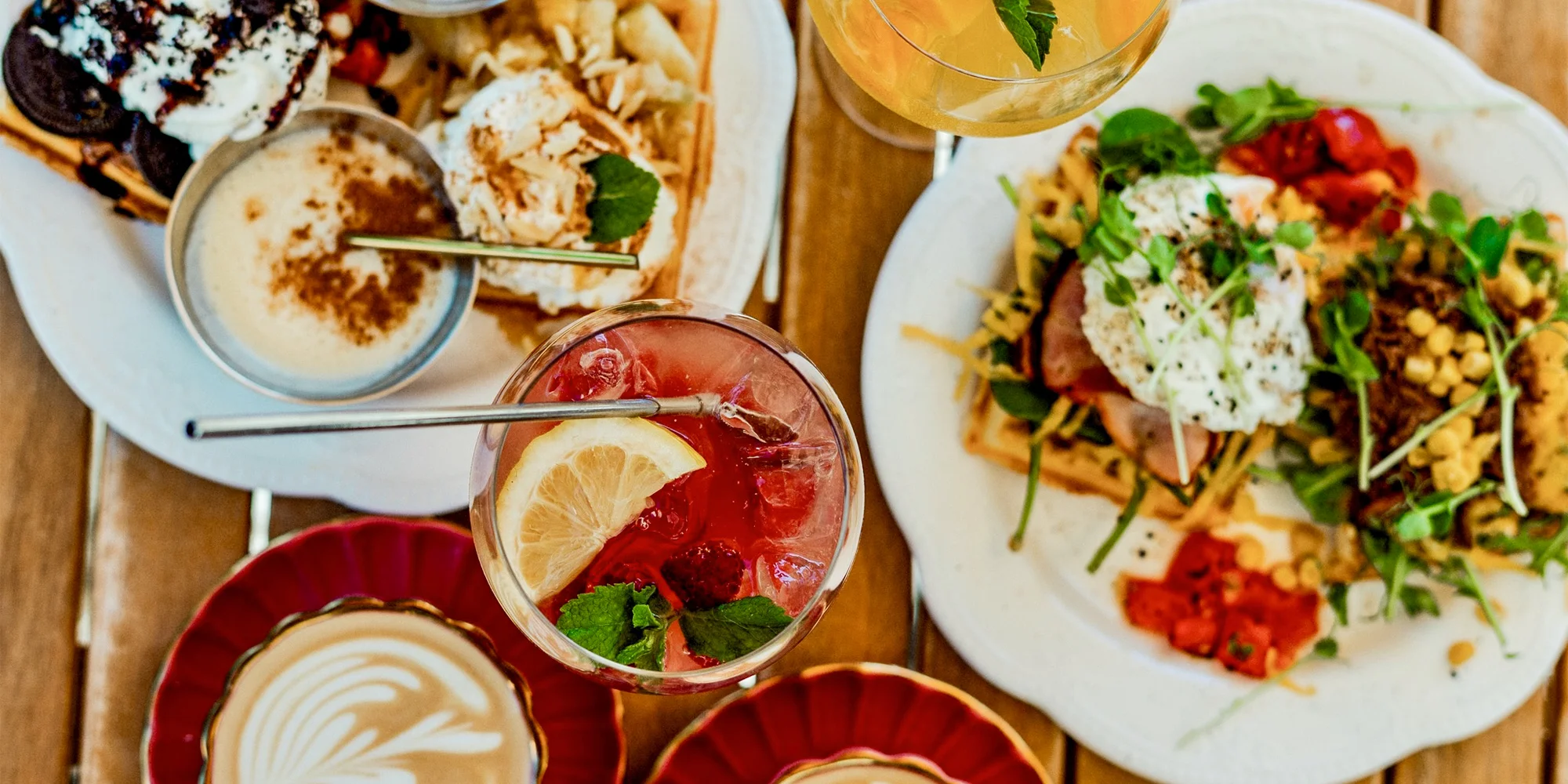 Menu pro dva: výběr sladkých i slaných vaflí v Le Waff