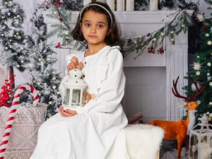 Vánoční focení v ateliéru: 45 minut, 3 pozadí na výběr