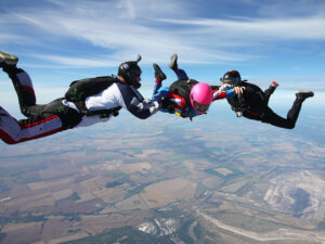 IAFF – Samostatný seskok z 4000m